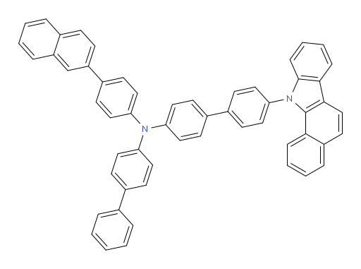 N-([1,1'-biphenyl]-4-yl)-4'-(11H-benzo[a]carbazol-11-yl)-N-(4-(naphthalen-2-yl)phenyl)-[1,1'-biphenyl]-4-amine