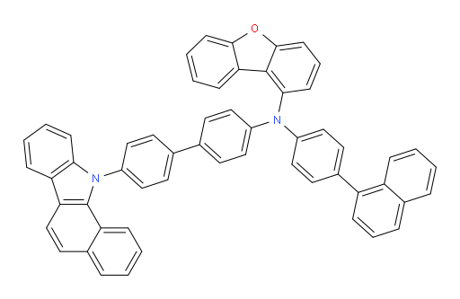 N-(4'-(11H-benzo[a]carbazol-11-yl)-[1,1'-biphenyl]-4-yl)-N-(4-(naphthalen-1-yl)phenyl)dibenzo[b,d]furan-1-amine