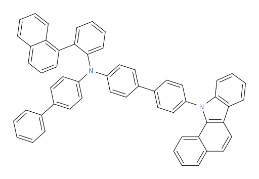 N-([1,1'-biphenyl]-4-yl)-4'-(11H-benzo[a]carbazol-11-yl)-N-(2-(naphthalen-1-yl)phenyl)-[1,1'-biphenyl]-4-amine