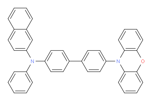 N-(4'-(10H-phenoxazin-10-yl)-[1,1'-biphenyl]-4-yl)-N-phenylnaphthalen-2-amine