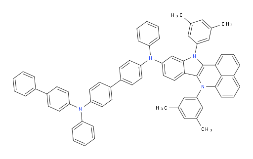 N4-([1,1'-biphenyl]-4-yl)-N4'-(7,12-bis(3,5-dimethylphenyl)-7,12-dihydrobenzo[de]indolo[3,2-b]quinolin-10-yl)-N4,N4'-diphenyl-[1,1'-biphenyl]-4,4'-diamine