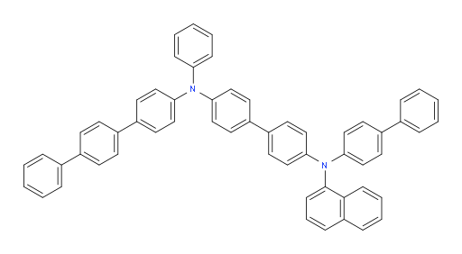 N4-([1,1'-biphenyl]-4-yl)-N4'-([1,1':4',1''-terphenyl]-4-yl)-N4-(naphthalen-1-yl)-N4'-phenyl-[1,1'-biphenyl]-4,4'-diamine