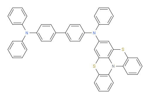 N4-(benzo[5,6][1,4]thiazino[2,3,4-kl]phenothiazin-7-yl)-N4,N4',N4'-triphenyl-[1,1'-biphenyl]-4,4'-diamine