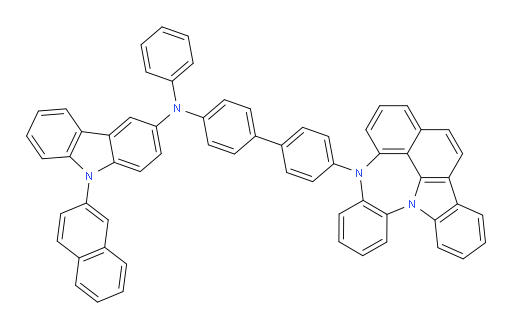 N-(4'-(4H-4,8b-diazaindeno[1,2,3-gh]pleiaden-4-yl)-[1,1'-biphenyl]-4-yl)-9-(naphthalen-2-yl)-N-phenyl-9H-carbazol-3-amine
