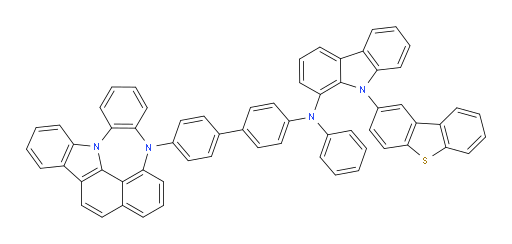 N-(4'-(4H-4,8b-diazaindeno[1,2,3-gh]pleiaden-4-yl)-[1,1'-biphenyl]-4-yl)-9-(dibenzo[b,d]thiophen-2-yl)-N-phenyl-9H-carbazol-1-amine