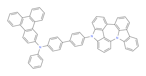 N-(4'-(1H-azepino[2,3,4,5-def:6,7,1-j'k']dicarbazol-1-yl)-[1,1'-biphenyl]-4-yl)-N-phenyltriphenylen-2-amine
