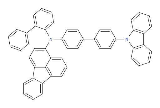 N-(4'-(9H-carbazol-9-yl)-[1,1'-biphenyl]-4-yl)-N-([1,1'-biphenyl]-2-yl)fluoranthen-3-amine