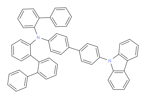 N-(4'-(9H-carbazol-9-yl)-[1,1'-biphenyl]-4-yl)-N-([1,1'-biphenyl]-2-yl)-[1,1':2',1''-terphenyl]-2-amine