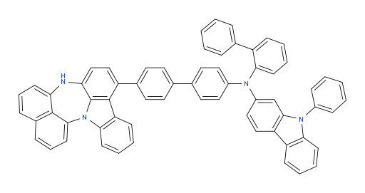 N-(4'-(4H-naphtho[1',8':5,6,7][1,4]diazepino[3,2,1-jk]carbazol-7-yl)-[1,1'-biphenyl]-4-yl)-N-([1,1'-biphenyl]-2-yl)-9-phenyl-9H-carbazol-2-amine