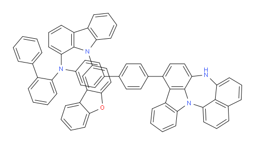 N-(4'-(4H-naphtho[1',8':5,6,7][1,4]diazepino[3,2,1-jk]carbazol-7-yl)-[1,1'-biphenyl]-4-yl)-N-([1,1'-biphenyl]-2-yl)-9-(dibenzo[b,d]furan-2-yl)-9H-carbazol-1-amine