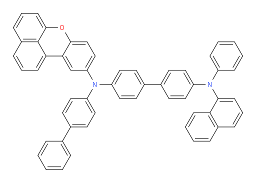 N4-([1,1'-biphenyl]-4-yl)-N4-(benzo[kl]xanthen-10-yl)-N4'-(naphthalen-1-yl)-N4'-phenyl-[1,1'-biphenyl]-4,4'-diamine