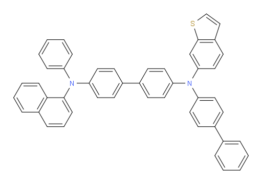 N4-([1,1'-biphenyl]-4-yl)-N4-(benzo[b]thiophen-6-yl)-N4'-(naphthalen-1-yl)-N4'-phenyl-[1,1'-biphenyl]-4,4'-diamine
