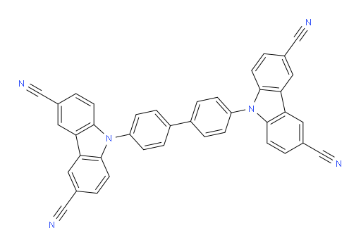 9,9'-([1,1'-biphenyl]-4,4'-diyl)bis(9H-carbazole-3,6-dicarbonitrile)