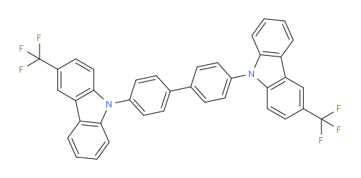 4,4'-bis(3-(trifluoromethyl)-9H-carbazol-9-yl)-1,1'-biphenyl