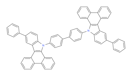 4,4'-bis(12-phenyl-9H-dibenzo[a,c]carbazol-9-yl)-1,1'-biphenyl