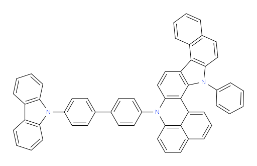9-(4'-(9H-carbazol-9-yl)-[1,1'-biphenyl]-4-yl)-16-phenyl-9,16-dihydrobenzo[kl]benzo[4,5]indolo[2,3-a]acridine
