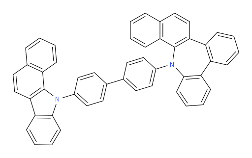 9-(4'-(11H-benzo[a]carbazol-11-yl)-[1,1'-biphenyl]-4-yl)-9H-dibenzo[b,d]naphtho[2,1-f]azepine