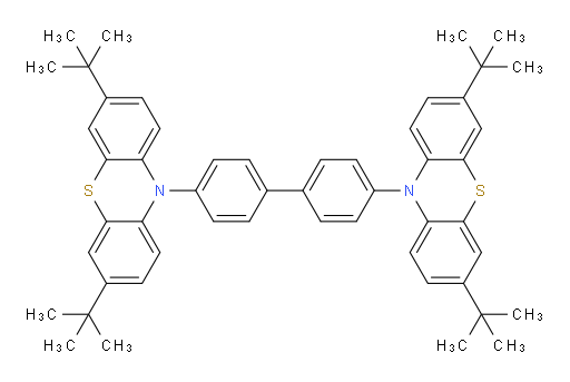 4,4'-bis(3,7-di-tert-butyl-10H-phenothiazin-10-yl)-1,1'-biphenyl
