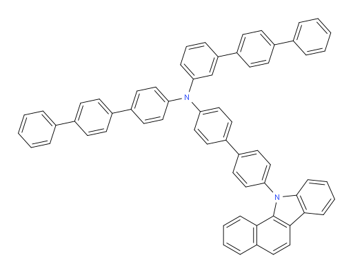 N-(4'-(11H-benzo[a]carbazol-11-yl)-[1,1'-biphenyl]-4-yl)-N-([1,1':4',1''-terphenyl]-4-yl)-[1,1':4',1''-terphenyl]-3-amine