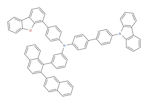 N-(3-([2,2'-binaphthalen]-1-yl)phenyl)-4'-(9H-carbazol-9-yl)-N-(4-(dibenzo[b,d]furan-4-yl)phenyl)-[1,1'-biphenyl]-4-amine