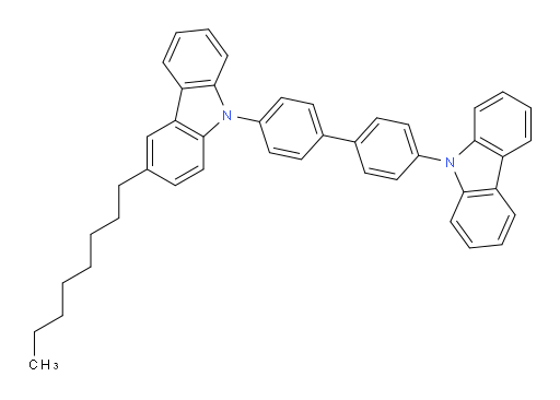 9-(4'-(9H-carbazol-9-yl)-[1,1'-biphenyl]-4-yl)-3-octyl-9H-carbazole