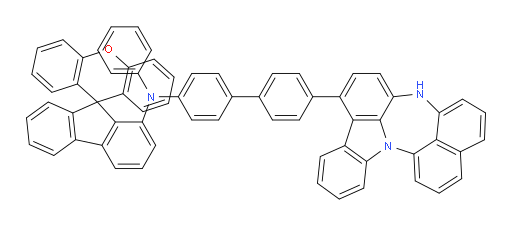 N-(4'-(4H-naphtho[1',8':5,6,7][1,4]diazepino[3,2,1-jk]carbazol-7-yl)-[1,1'-biphenyl]-4-yl)-N-phenylspiro[fluorene-9,9'-xanthen]-1-amine