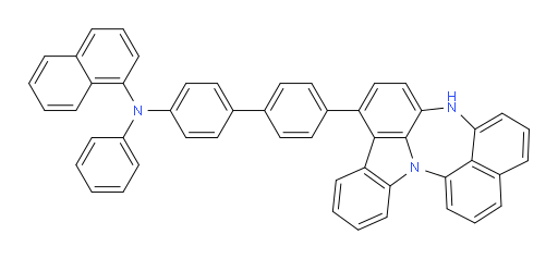 N-(4'-(4H-naphtho[1',8':5,6,7][1,4]diazepino[3,2,1-jk]carbazol-7-yl)-[1,1'-biphenyl]-4-yl)-N-phenylnaphthalen-1-amine