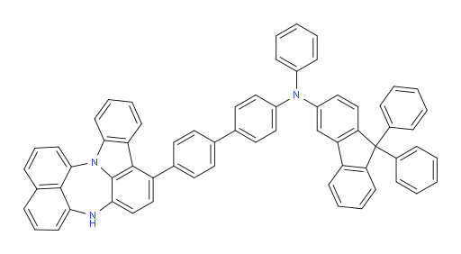 N-(4'-(4H-naphtho[1',8':5,6,7][1,4]diazepino[3,2,1-jk]carbazol-7-yl)-[1,1'-biphenyl]-4-yl)-N,9,9-triphenyl-9H-fluoren-3-amine
