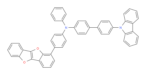 N-(4-(benzofuro[3,2-b]benzofuran-1-yl)phenyl)-4'-(9H-carbazol-9-yl)-N-phenyl-[1,1'-biphenyl]-4-amine