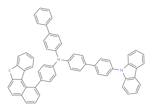 N-([1,1'-biphenyl]-4-yl)-N-(4-(benzo[b]naphtho[1,2-d]thiophen-1-yl)phenyl)-4'-(9H-carbazol-9-yl)-[1,1'-biphenyl]-4-amine