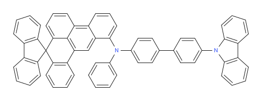 N-(4'-(9H-carbazol-9-yl)-[1,1'-biphenyl]-4-yl)-N-phenylspiro[benzo[gh]tetraphene-8,9'-fluoren]-1-amine