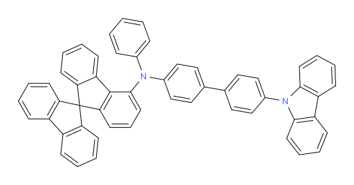 N-(4'-(9H-carbazol-9-yl)-[1,1'-biphenyl]-4-yl)-N-phenyl-9,9'-spirobi[fluoren]-4-amine