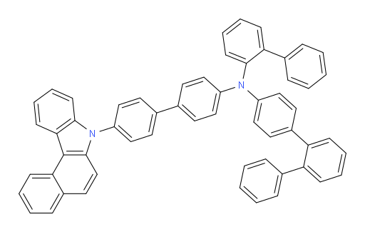 N-(4'-(7H-benzo[c]carbazol-7-yl)-[1,1'-biphenyl]-4-yl)-N-([1,1'-biphenyl]-2-yl)-[1,1':2',1''-terphenyl]-4-amine