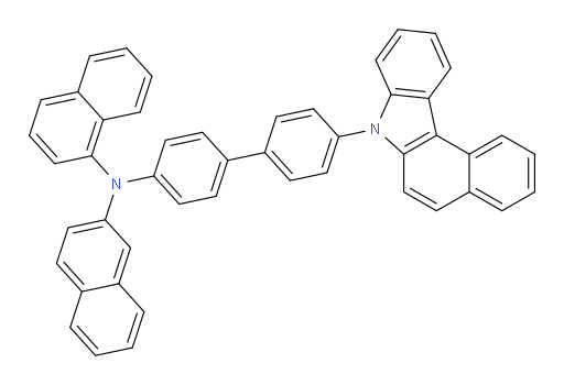 N-(4'-(7H-benzo[c]carbazol-7-yl)-[1,1'-biphenyl]-4-yl)-N-(naphthalen-2-yl)naphthalen-1-amine