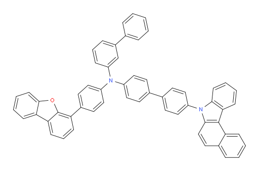 N-(4'-(7H-benzo[c]carbazol-7-yl)-[1,1'-biphenyl]-4-yl)-N-(4-(dibenzo[b,d]furan-4-yl)phenyl)-[1,1'-biphenyl]-3-amine