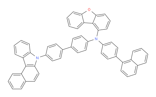 N-(4'-(7H-benzo[c]carbazol-7-yl)-[1,1'-biphenyl]-4-yl)-N-(4-(naphthalen-1-yl)phenyl)dibenzo[b,d]furan-1-amine