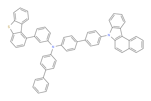 N-([1,1'-biphenyl]-4-yl)-4'-(7H-benzo[c]carbazol-7-yl)-N-(3-(dibenzo[b,d]thiophen-1-yl)phenyl)-[1,1'-biphenyl]-4-amine