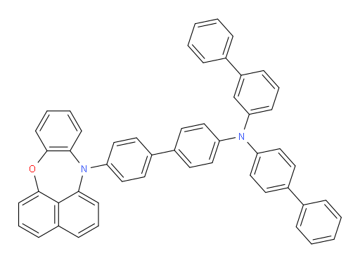 N-(4'-(12H-benzo[b]naphtho[1,8-ef][1,4]oxazepin-12-yl)-[1,1'-biphenyl]-4-yl)-N-([1,1'-biphenyl]-4-yl)-[1,1'-biphenyl]-3-amine