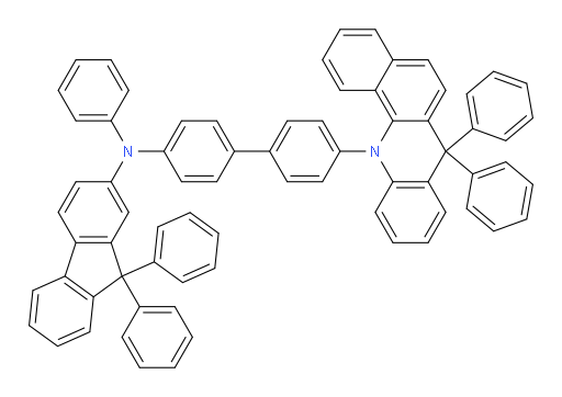 N-(4'-(7,7-diphenylbenzo[c]acridin-12(7H)-yl)-[1,1'-biphenyl]-4-yl)-N,9,9-triphenyl-9H-fluoren-2-amine
