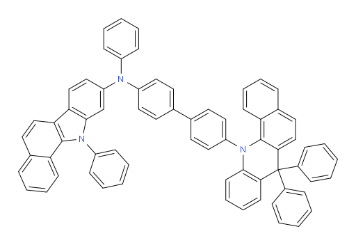 N-(4'-(7,7-diphenylbenzo[c]acridin-12(7H)-yl)-[1,1'-biphenyl]-4-yl)-N,11-diphenyl-11H-benzo[a]carbazol-9-amine