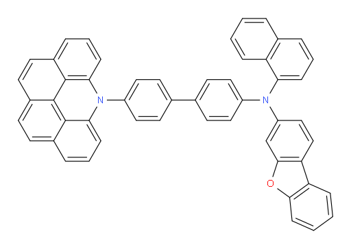 N-(4'-(6H-naphtho[2,1,8,7-klmn]acridin-6-yl)-[1,1'-biphenyl]-4-yl)-N-(naphthalen-1-yl)dibenzo[b,d]furan-3-amine
