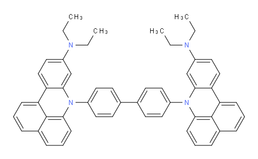 7,7'-([1,1'-biphenyl]-4,4'-diyl)bis(N,N-diethyl-7H-benzo[kl]acridin-9-amine)