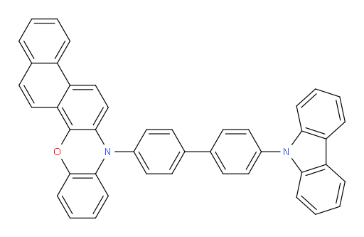 7-(4'-(9H-carbazol-9-yl)-[1,1'-biphenyl]-4-yl)-7H-naphtho[1,2-c]phenoxazine