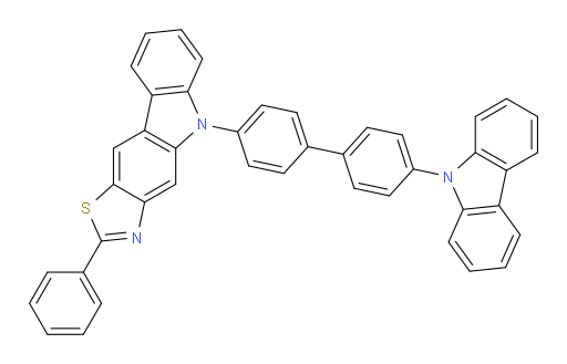 5-(4'-(9H-carbazol-9-yl)-[1,1'-biphenyl]-4-yl)-2-phenyl-5H-thiazolo[4,5-b]carbazole