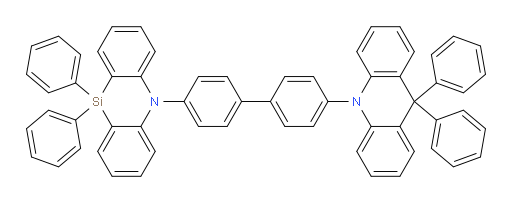 5-(4'-(9,9-diphenylacridin-10(9H)-yl)-[1,1'-biphenyl]-4-yl)-10,10-diphenyl-5,10-dihydrodibenzo[b,e][1,4]azasiline