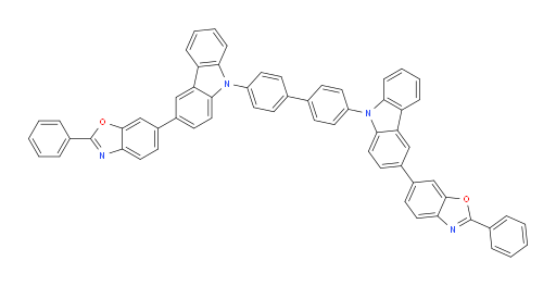4,4'-bis(3-(2-phenylbenzo[d]oxazol-6-yl)-9H-carbazol-9-yl)-1,1'-biphenyl