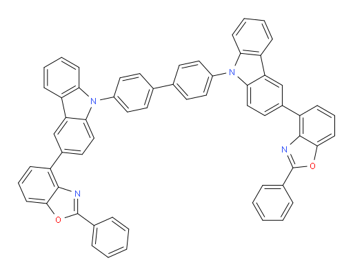 4,4'-bis(3-(2-phenylbenzo[d]oxazol-4-yl)-9H-carbazol-9-yl)-1,1'-biphenyl