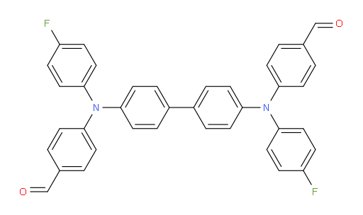 4,4'-([1,1'-biphenyl]-4,4'-diylbis((4-fluorophenyl)azanediyl))dibenzaldehyde