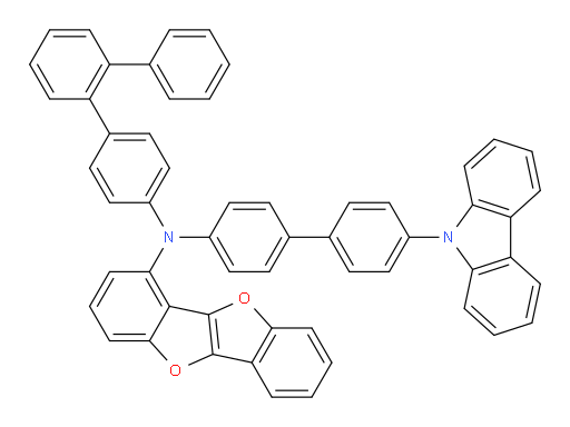 N-(4'-(9H-carbazol-9-yl)-[1,1'-biphenyl]-4-yl)-N-([1,1':2',1''-terphenyl]-4-yl)benzofuro[3,2-b]benzofuran-4-amine