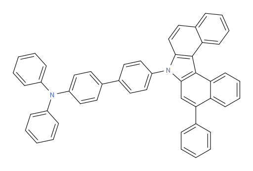 N,N-diphenyl-4'-(5-phenyl-7H-dibenzo[c,g]carbazol-7-yl)-[1,1'-biphenyl]-4-amine